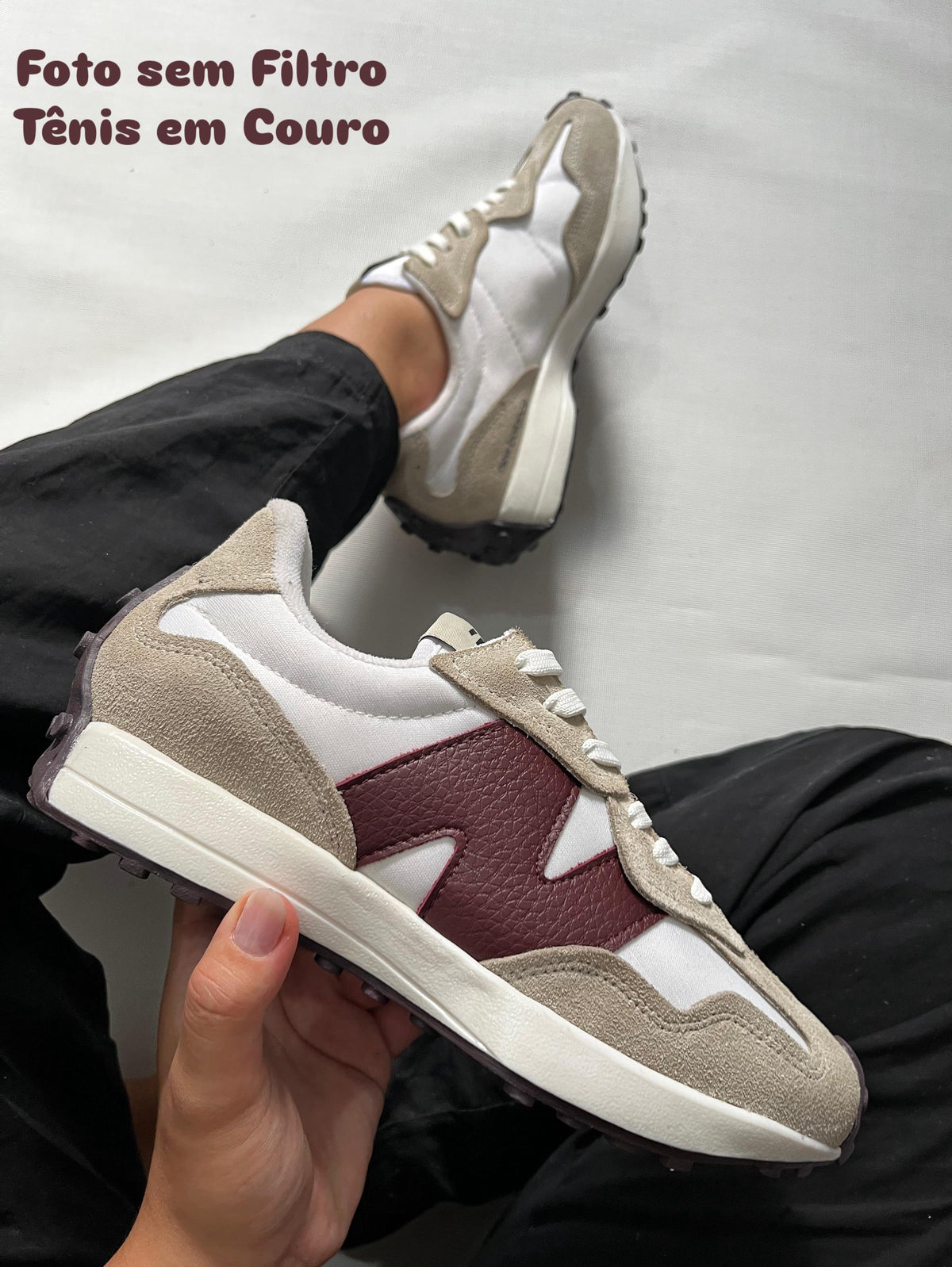 NEW BALANCE 327 COURO LEGITIMO