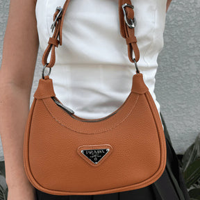 Bolsa de Couro Prada Amélie