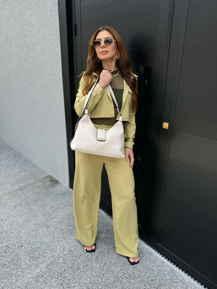 Bolsa Média de Couro Arezzo Safira