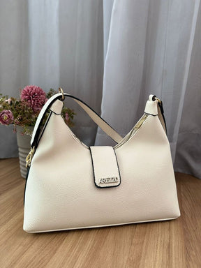 Bolsa Média de Couro Arezzo Safira